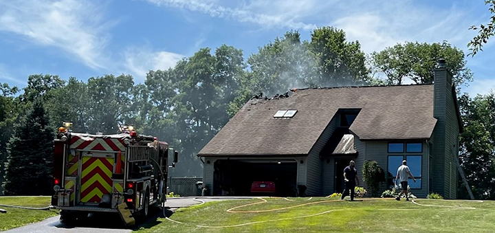 Fire does major damage to family home in North Norwich